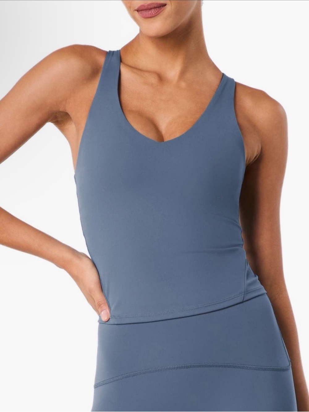 SPANX Blue Tank Top